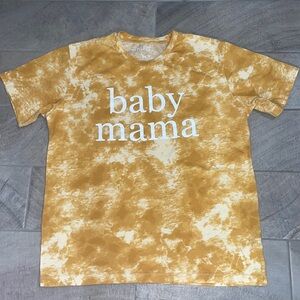 Oliver&Otis “baby mama” Golden Hay washed Tshirt, XL